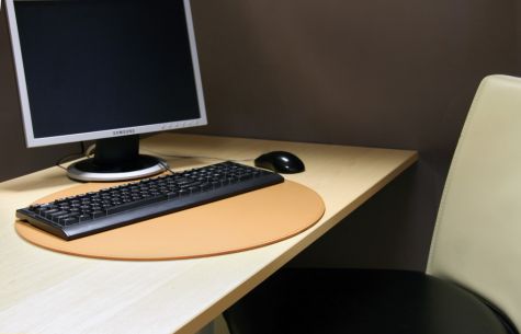 Бювар круглый 40х40 11218