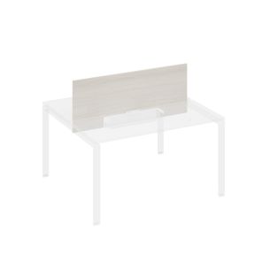 A4 экран настольный фронтальный для стола 140 с двумя кабель-каналами а4 б 847 дш