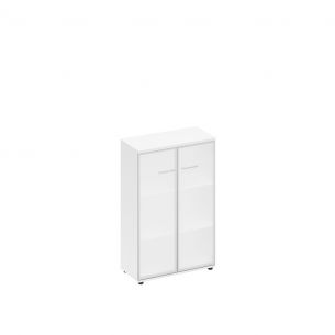 Спэйс+ | space+ шкаф средний со стеклом в алюминиевой рамке а1 9367 бп