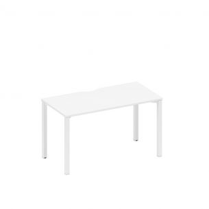 Спэйс+ | space+ стол письменный на металлокаркасе, столешница с вырезом а1 бг 014.2 бп