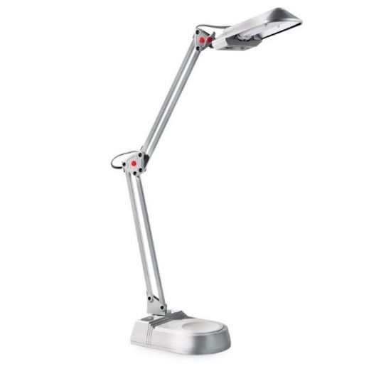 Настольная лампа Camelion KD-017 A C01/C02 серебро